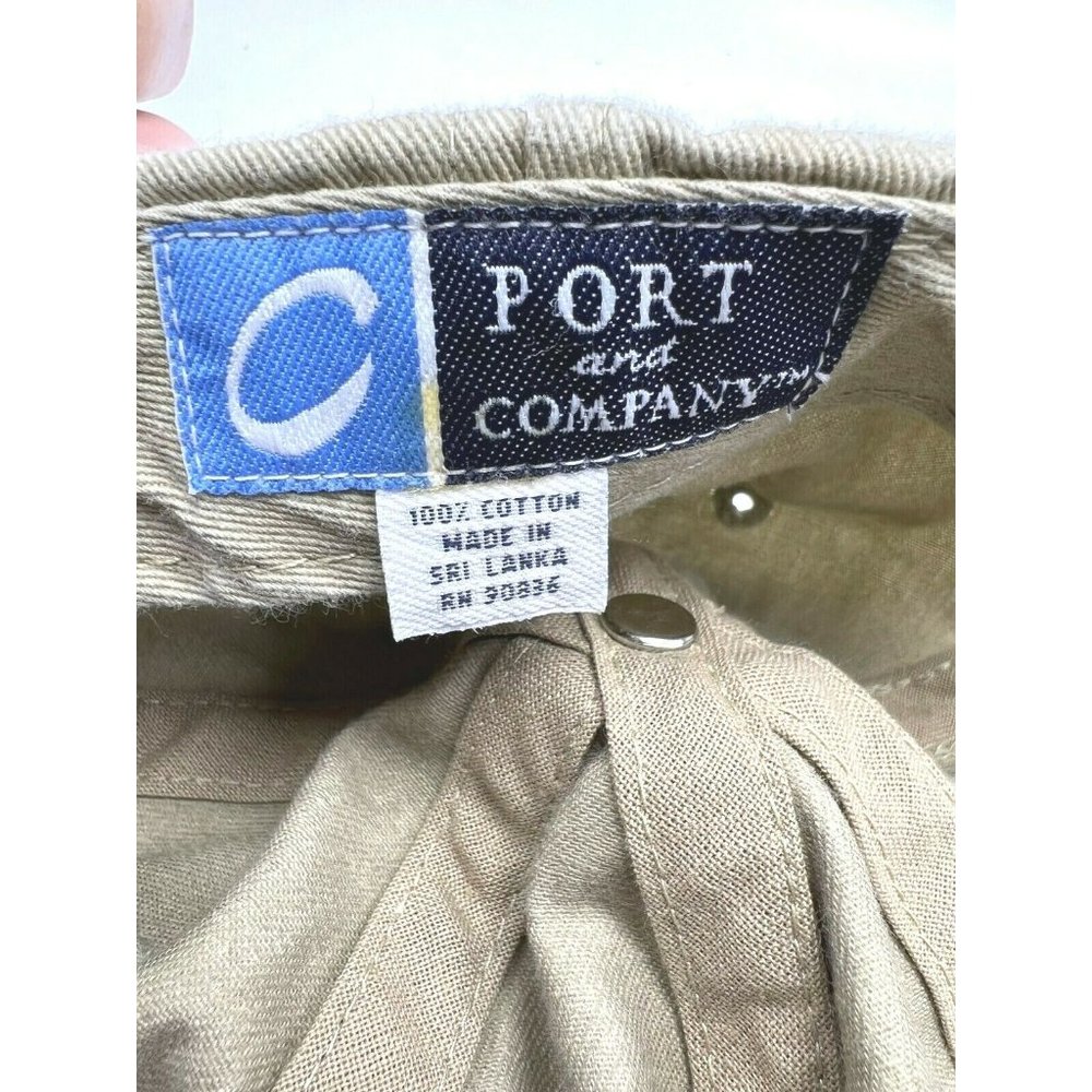 Port & Company Idaho Hotel Silver City ID Baseball Cap in Khaki OS Fits Most - Picture 8 of 8